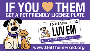 CLICK HERE For More Information About The Pet Friendly License Plate
