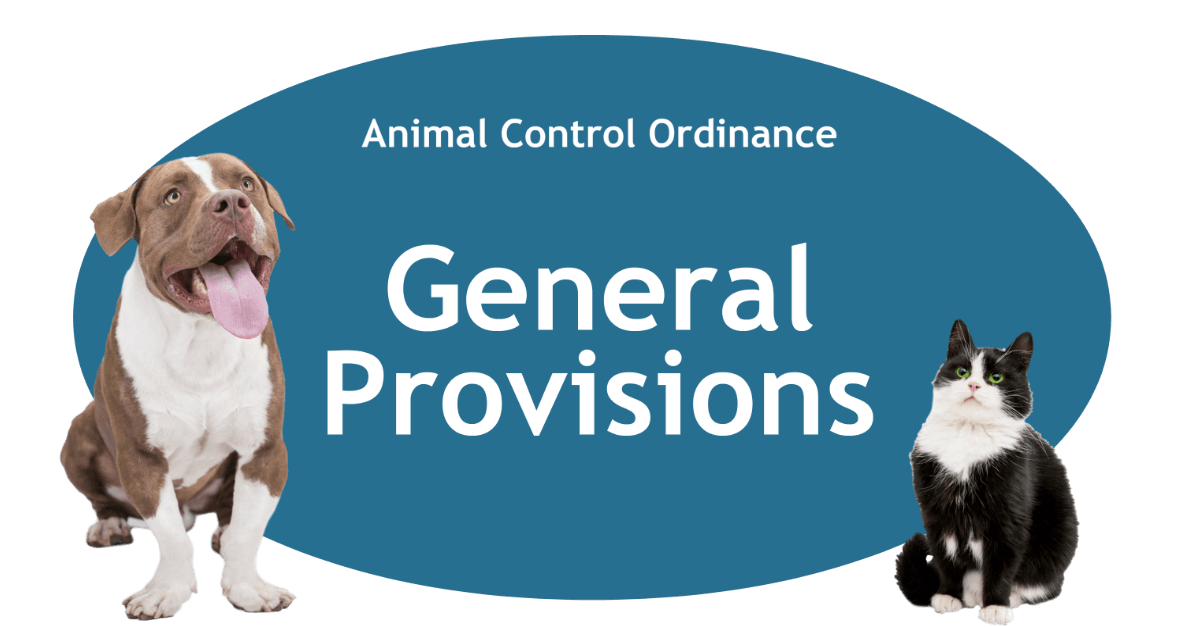 General Provisions Page Banner